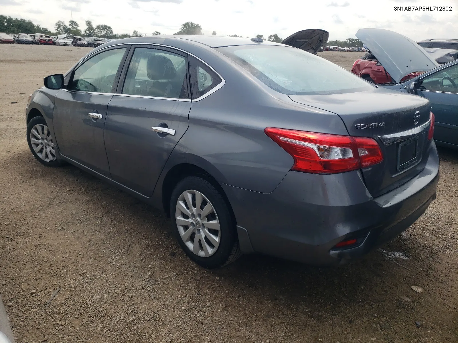 2017 Nissan Sentra S VIN: 3N1AB7AP5HL712802 Lot: 64099854