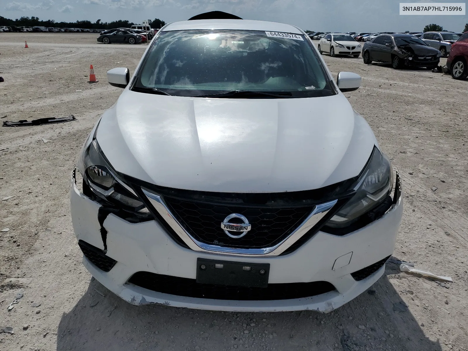 2017 Nissan Sentra S VIN: 3N1AB7AP7HL715996 Lot: 64433574