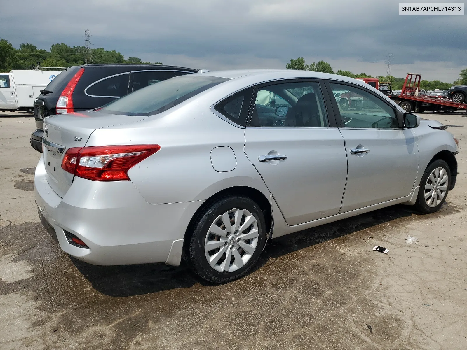 2017 Nissan Sentra S VIN: 3N1AB7AP0HL714313 Lot: 64449534