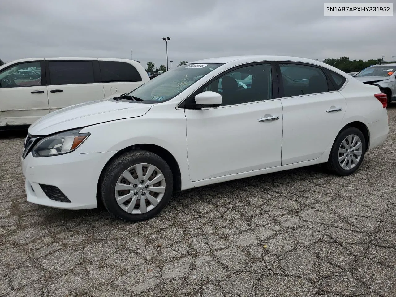 2017 Nissan Sentra S VIN: 3N1AB7APXHY331952 Lot: 64684924