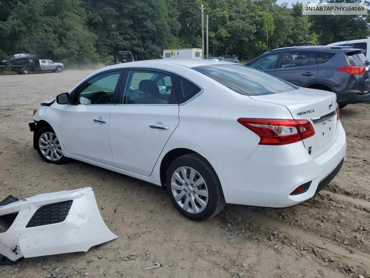 2017 Nissan Sentra S VIN: 3N1AB7AP7HY354069 Lot: 64845794