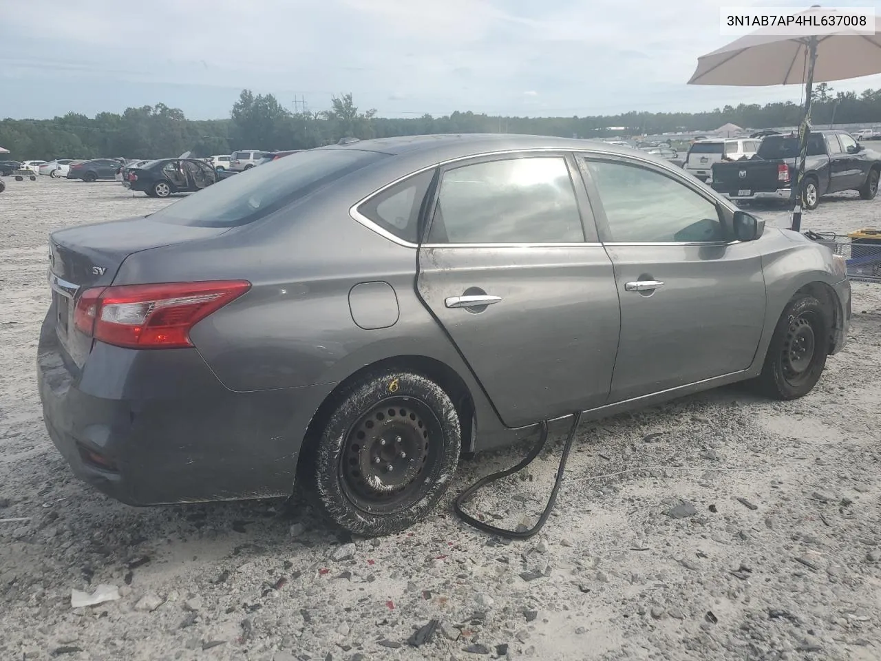 3N1AB7AP4HL637008 2017 Nissan Sentra S