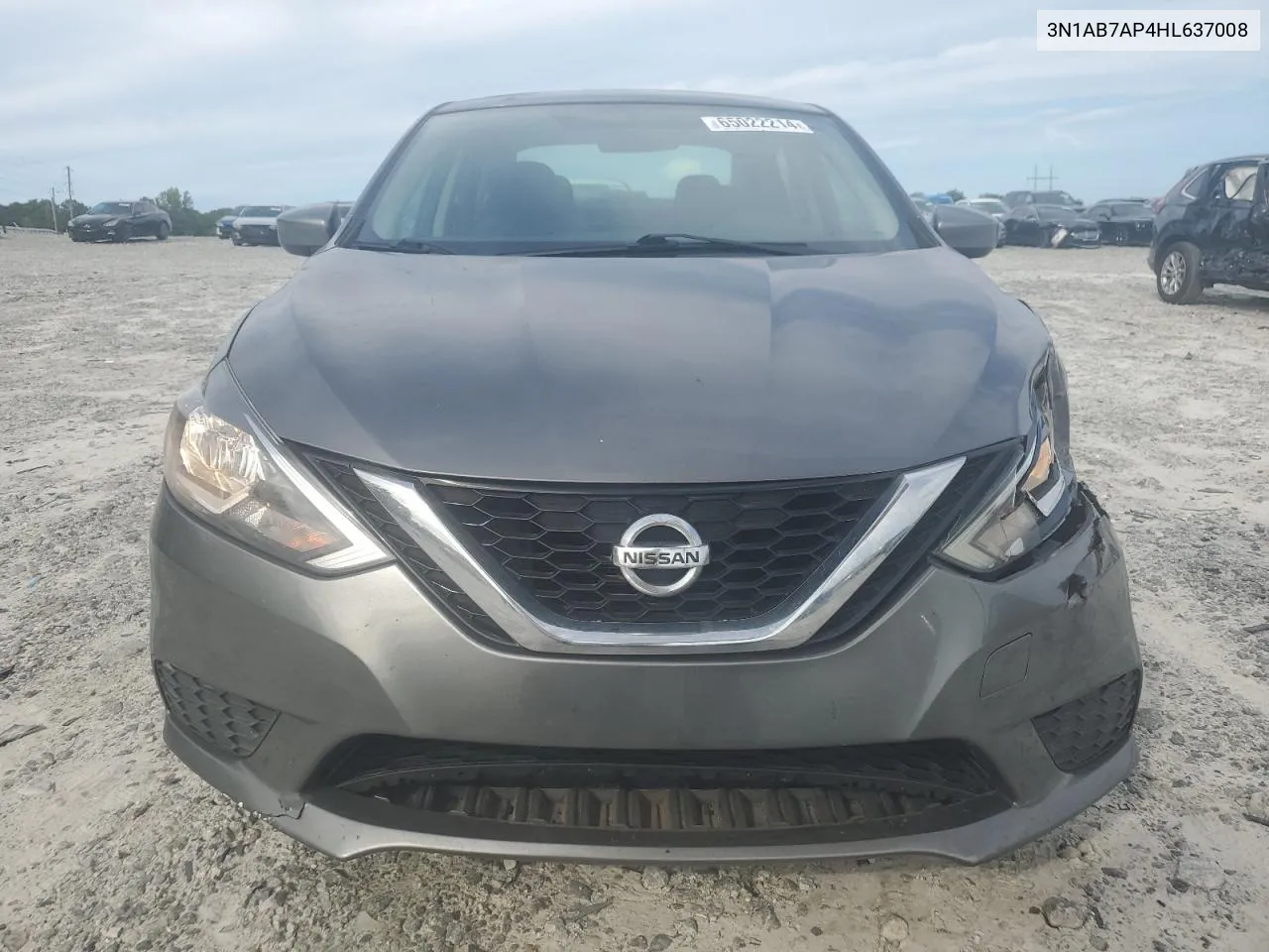 2017 Nissan Sentra S VIN: 3N1AB7AP4HL637008 Lot: 65022214