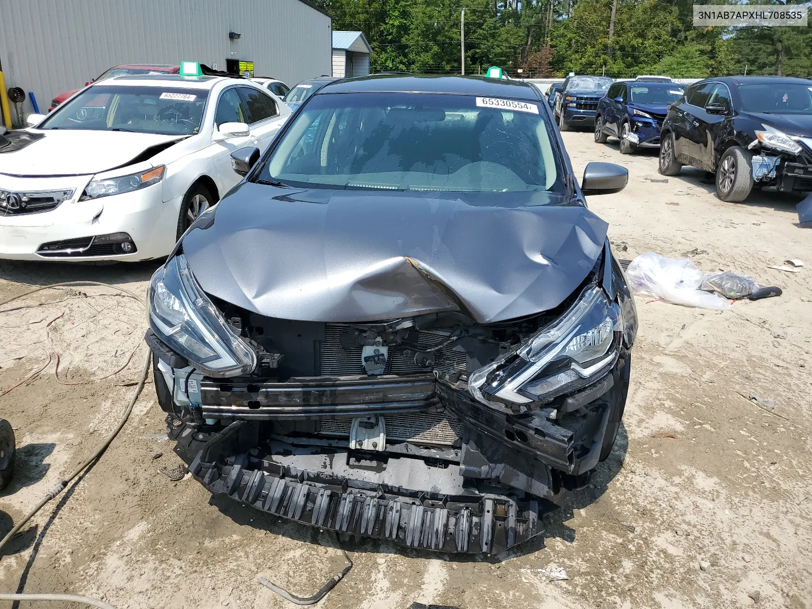 2017 Nissan Sentra S VIN: 3N1AB7APXHL708535 Lot: 65330554