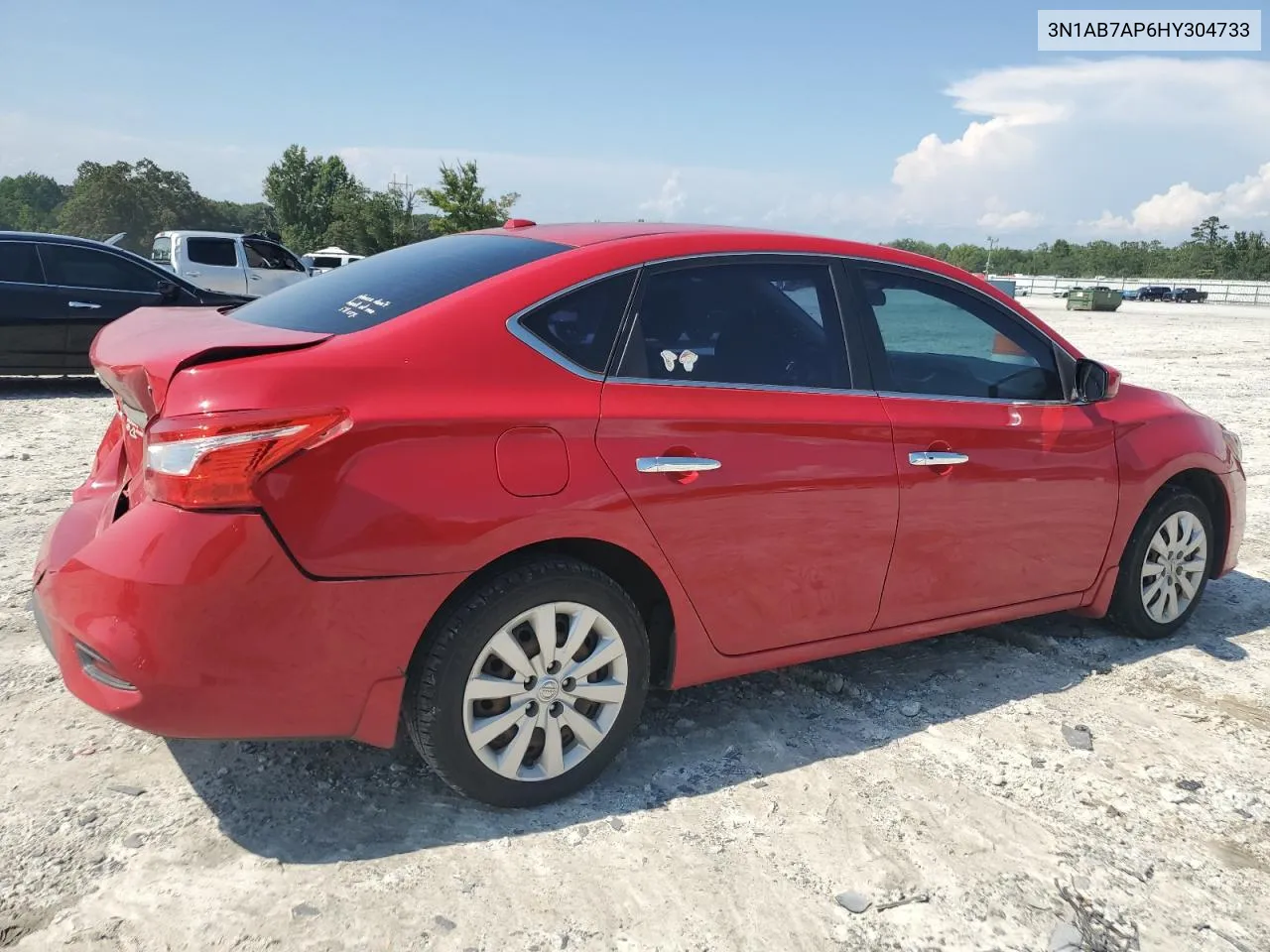 2017 Nissan Sentra S VIN: 3N1AB7AP6HY304733 Lot: 65348134