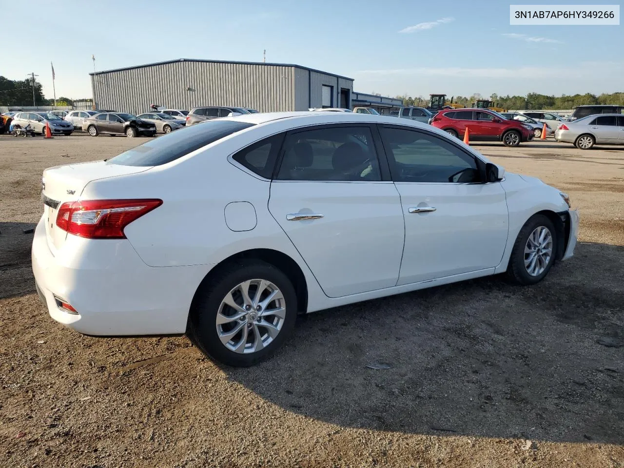 2017 Nissan Sentra S VIN: 3N1AB7AP6HY349266 Lot: 65387884