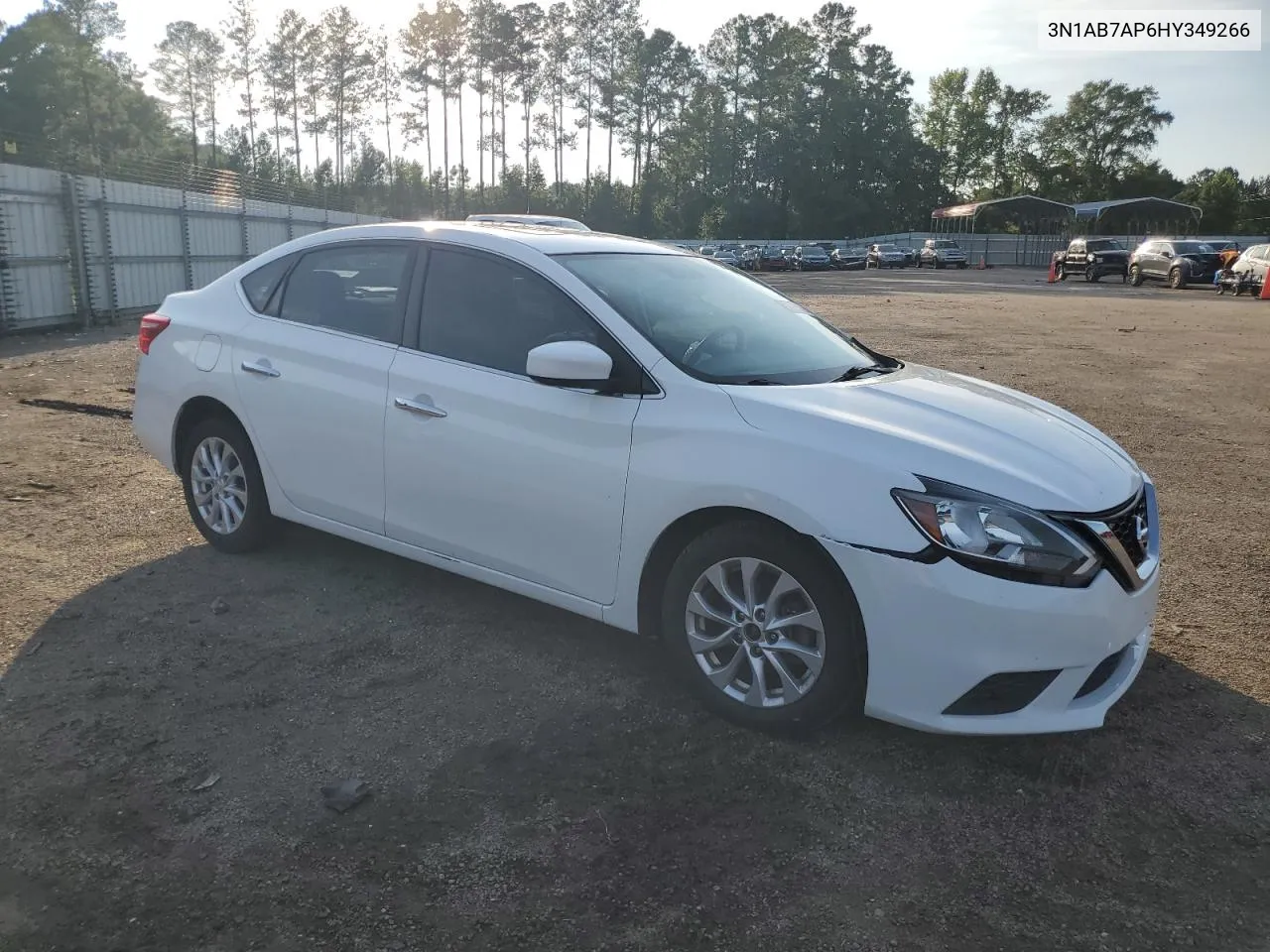 2017 Nissan Sentra S VIN: 3N1AB7AP6HY349266 Lot: 65387884