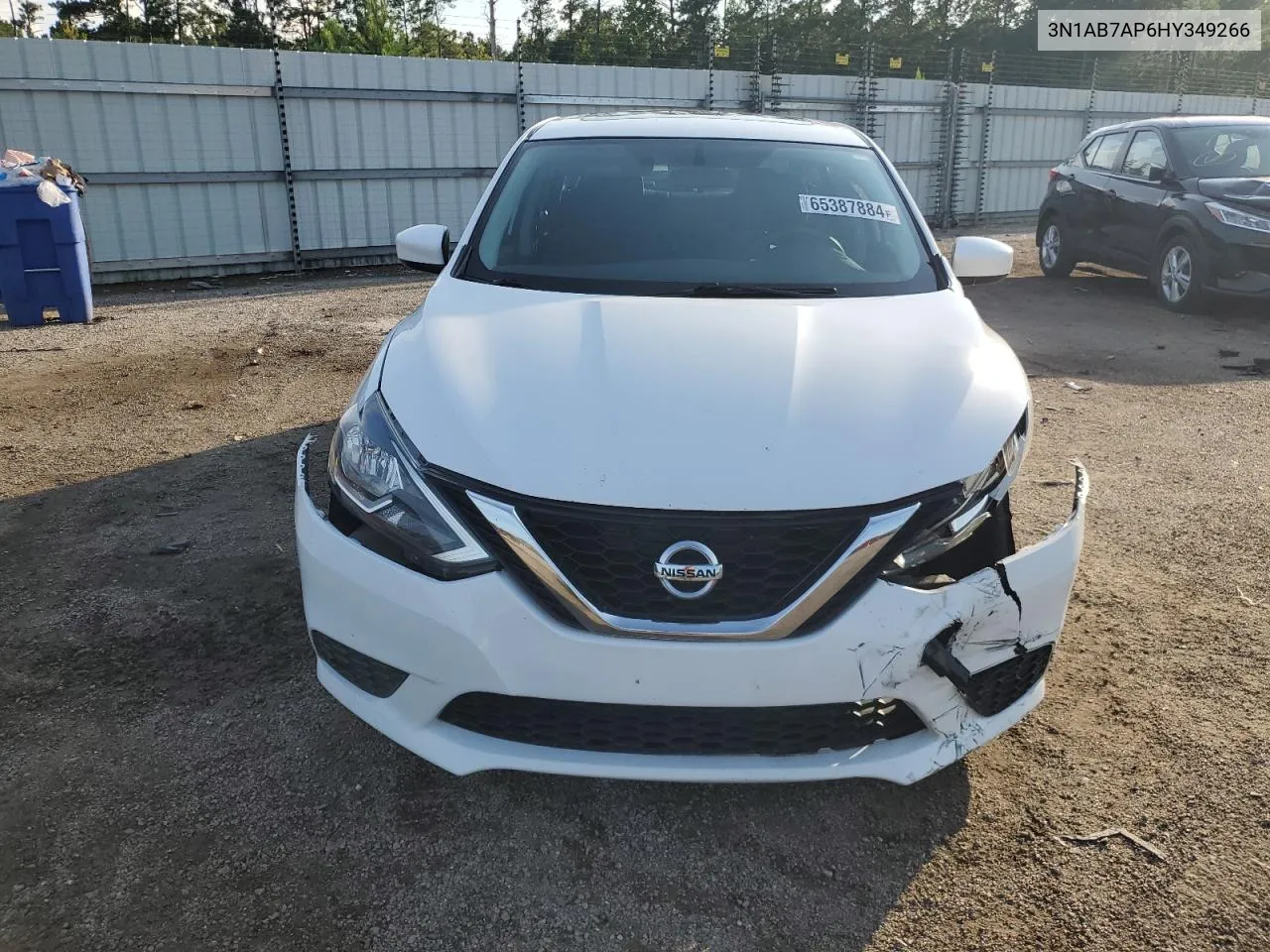 2017 Nissan Sentra S VIN: 3N1AB7AP6HY349266 Lot: 65387884