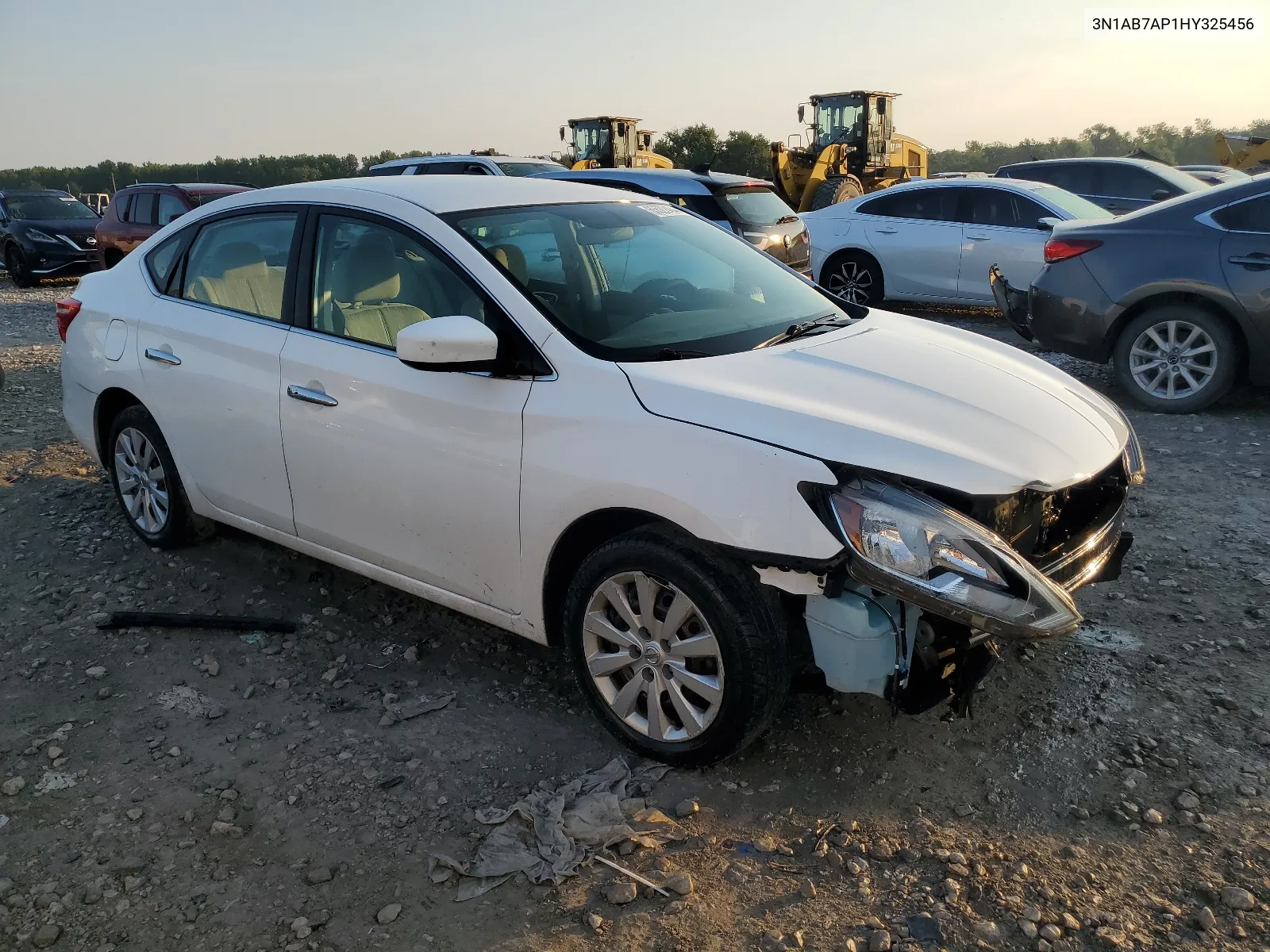 2017 Nissan Sentra S VIN: 3N1AB7AP1HY325456 Lot: 65522464