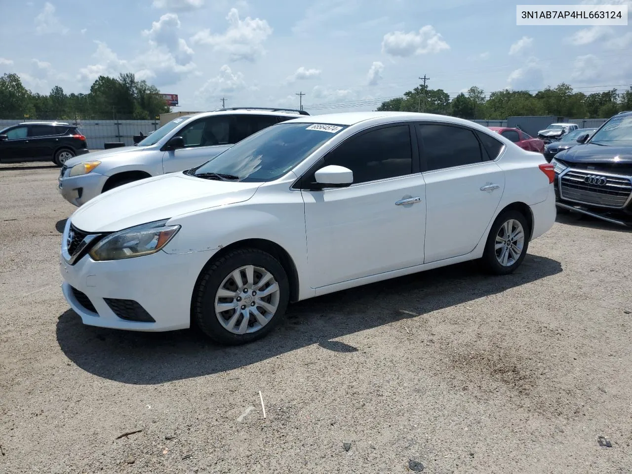 3N1AB7AP4HL663124 2017 Nissan Sentra S