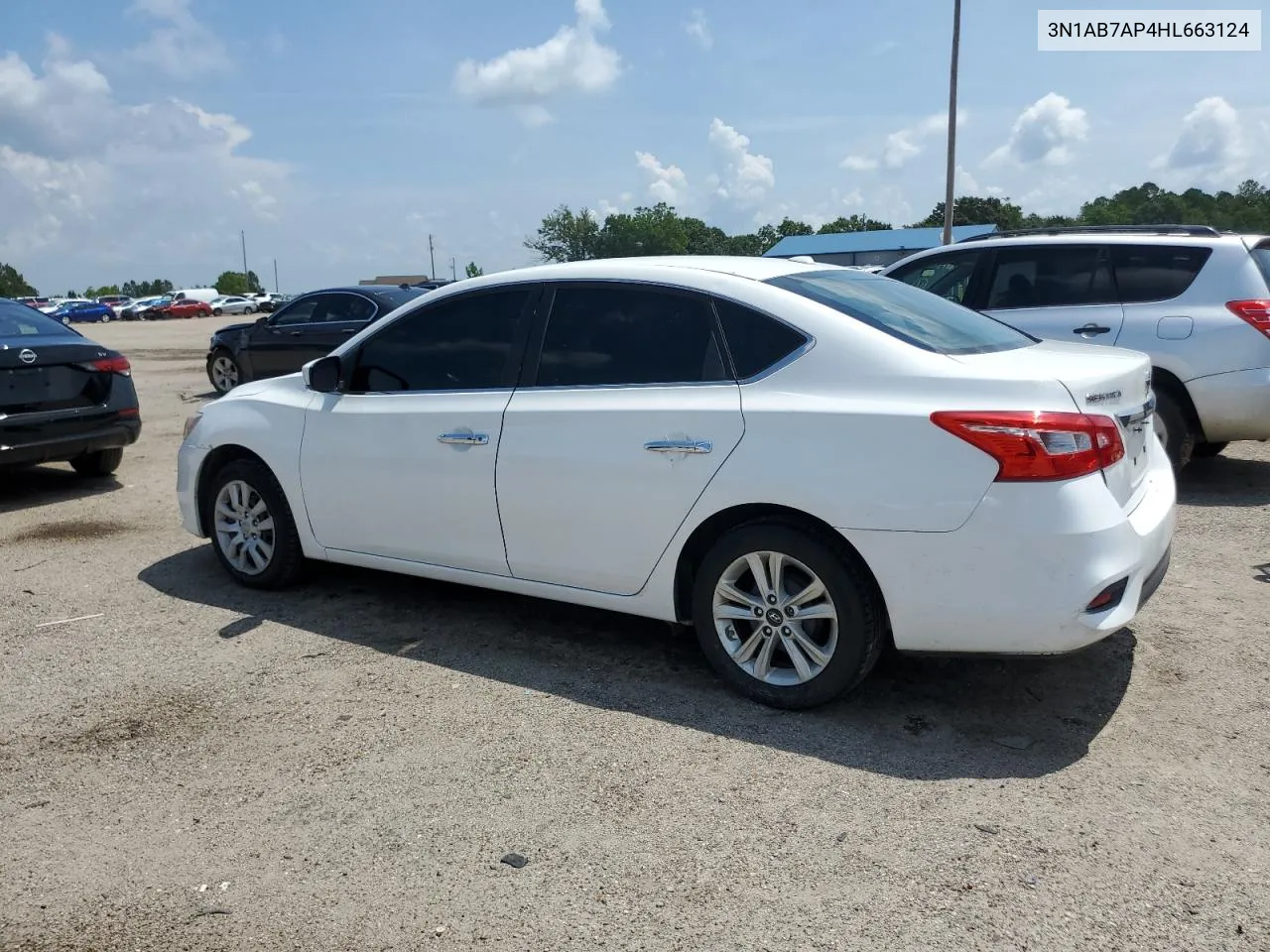 2017 Nissan Sentra S VIN: 3N1AB7AP4HL663124 Lot: 65564574