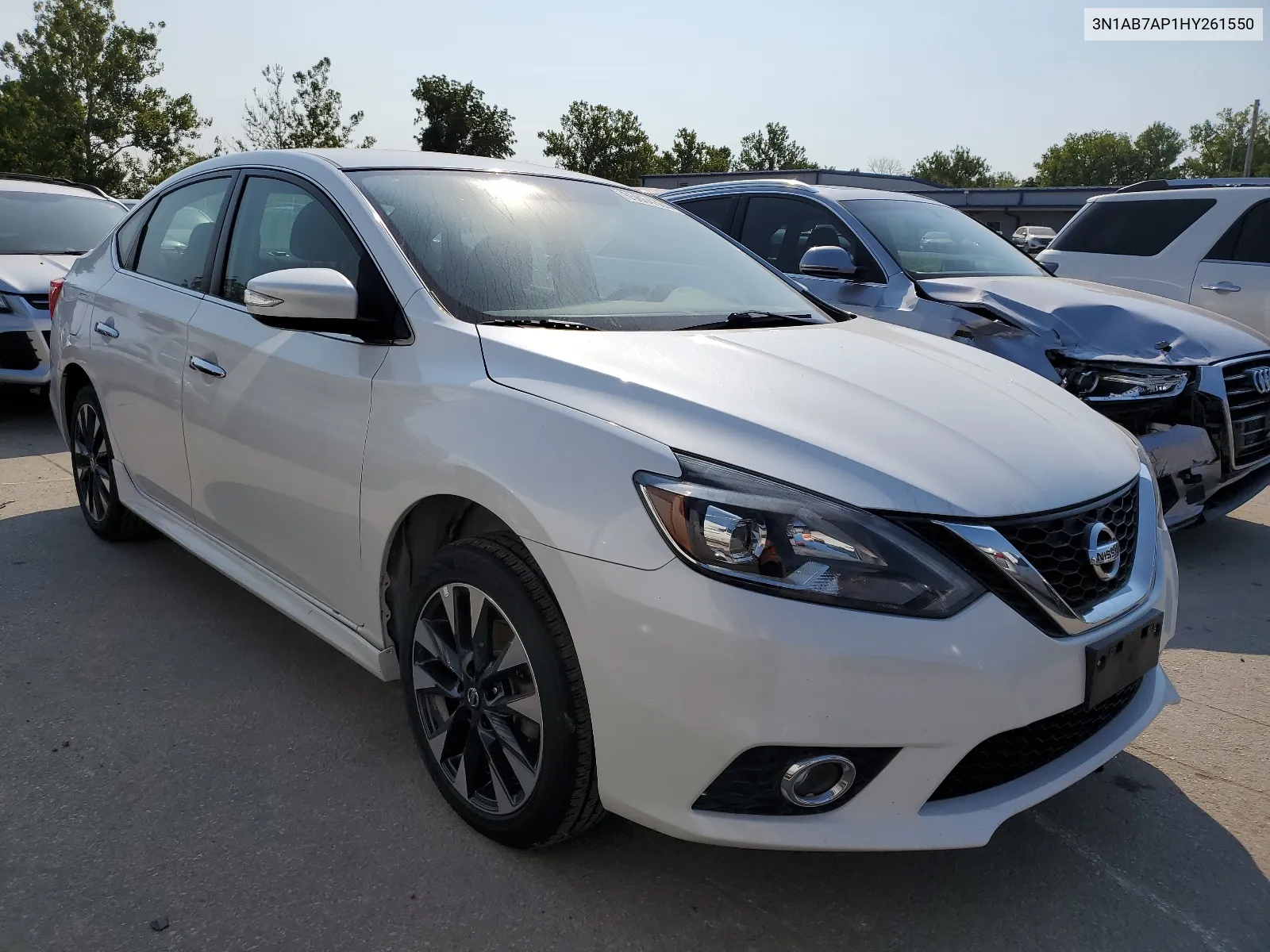 2017 Nissan Sentra S VIN: 3N1AB7AP1HY261550 Lot: 65654364