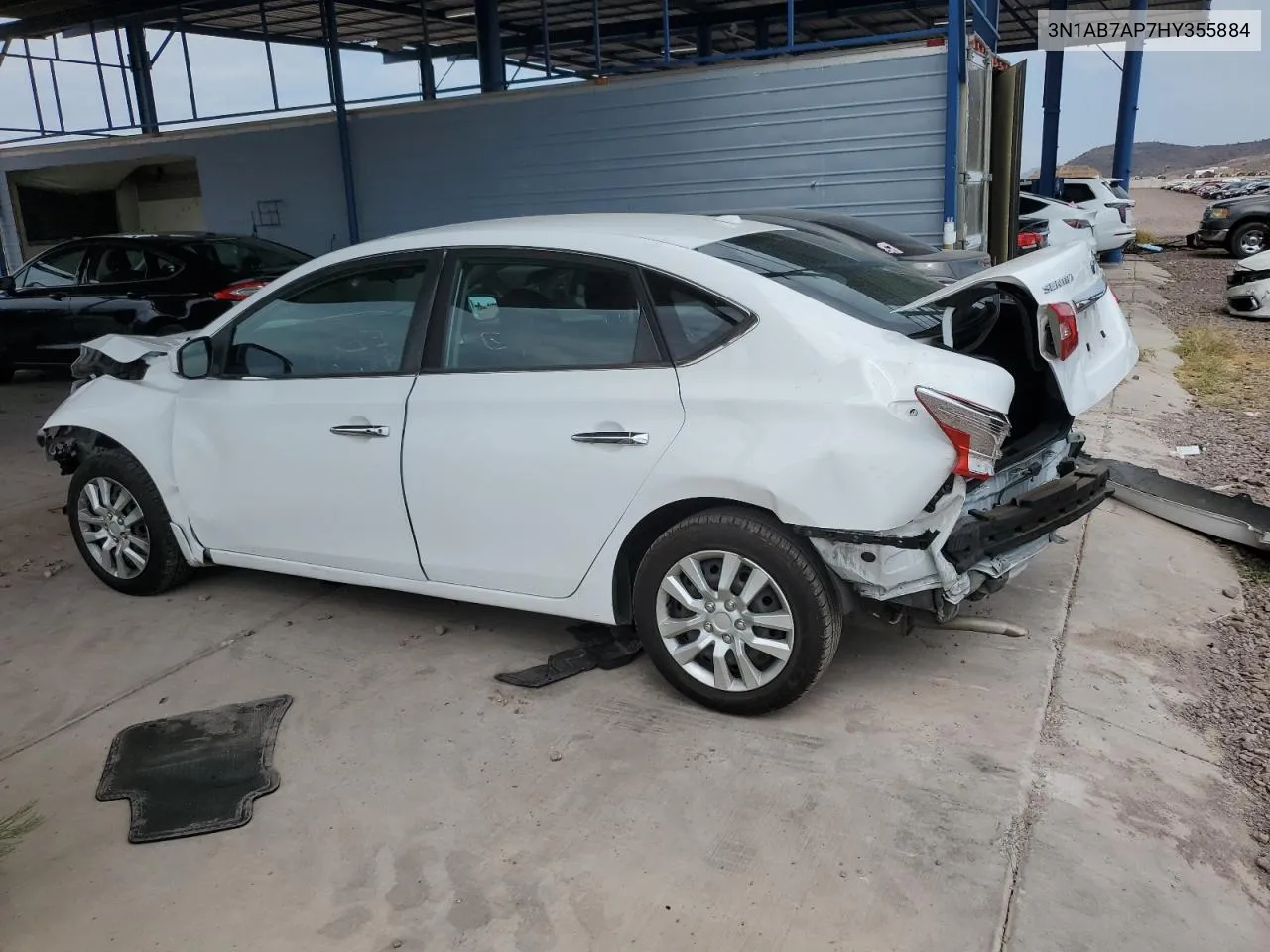 2017 Nissan Sentra S VIN: 3N1AB7AP7HY355884 Lot: 65786944