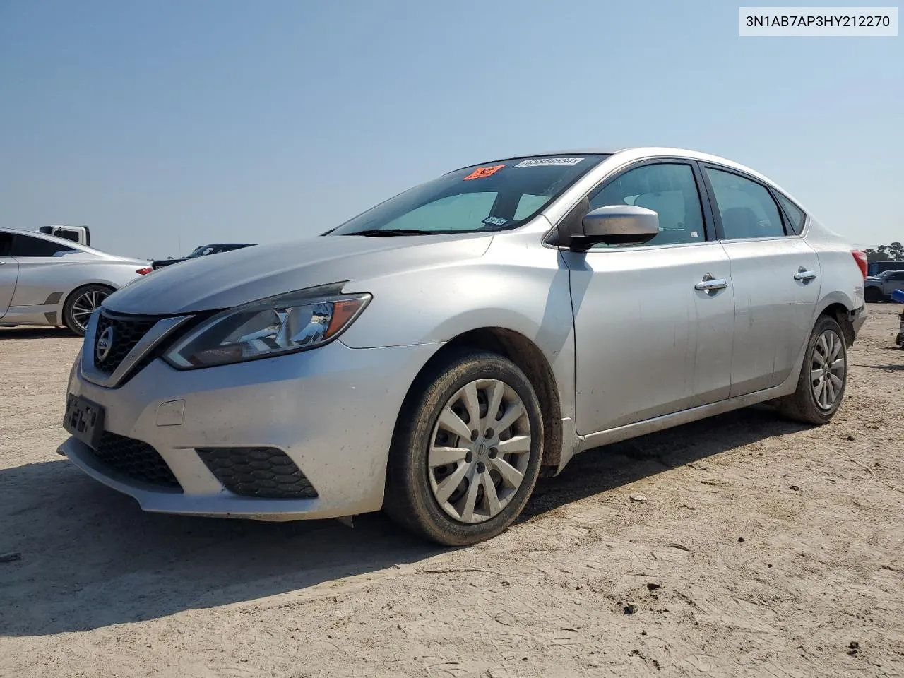 2017 Nissan Sentra S VIN: 3N1AB7AP3HY212270 Lot: 65854534