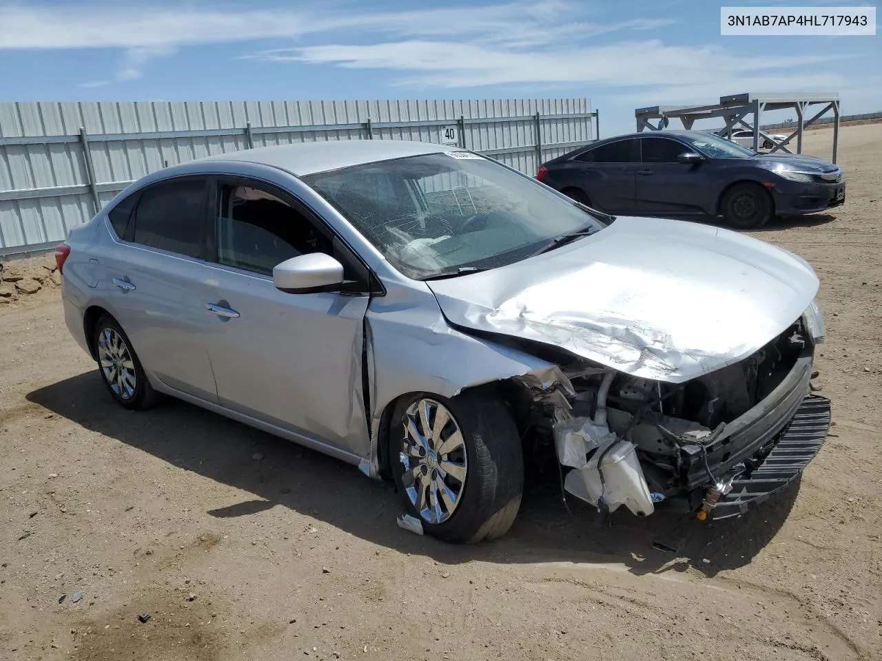 3N1AB7AP4HL717943 2017 Nissan Sentra S