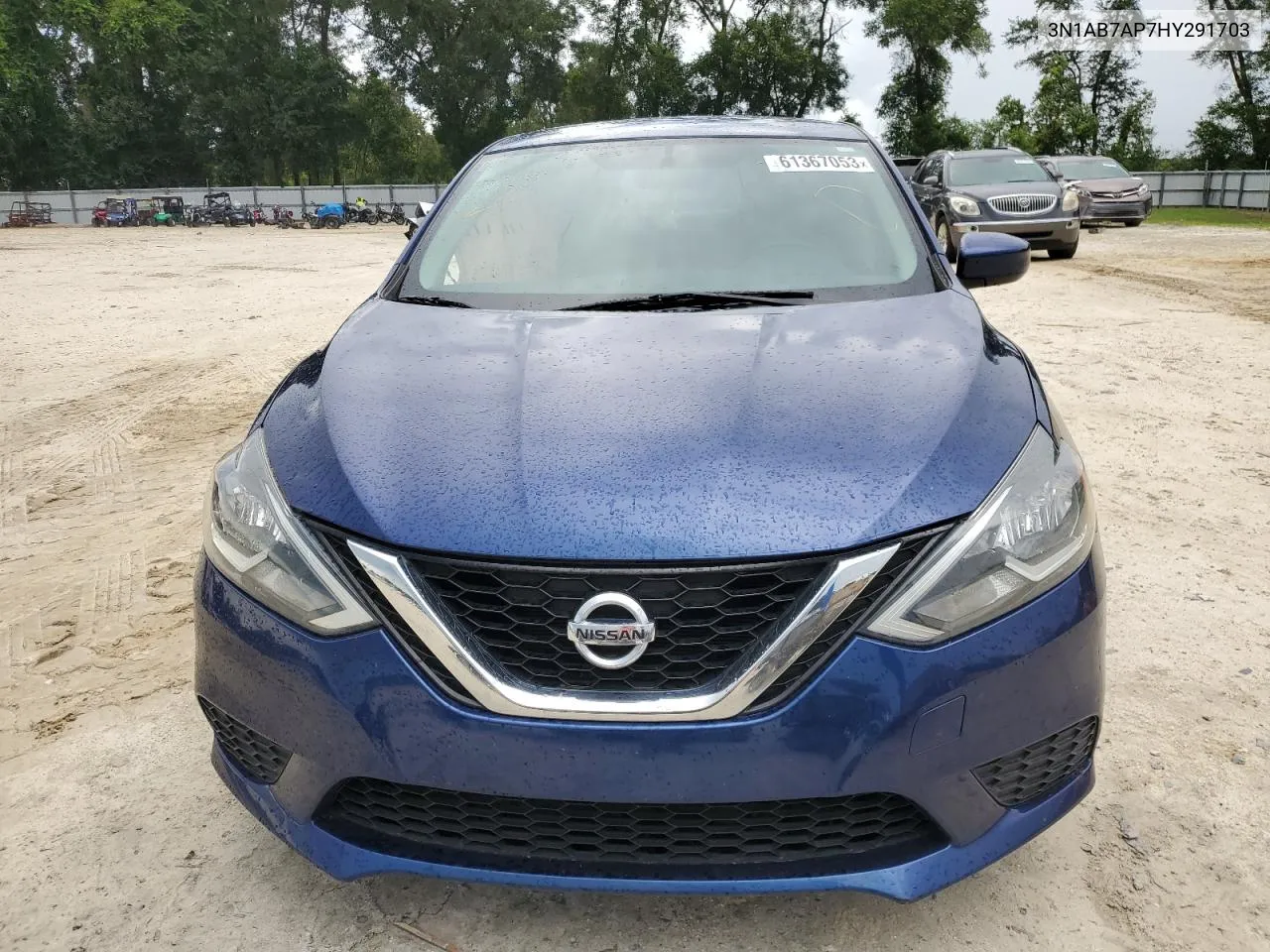 2017 Nissan Sentra S VIN: 3N1AB7AP7HY291703 Lot: 66118184