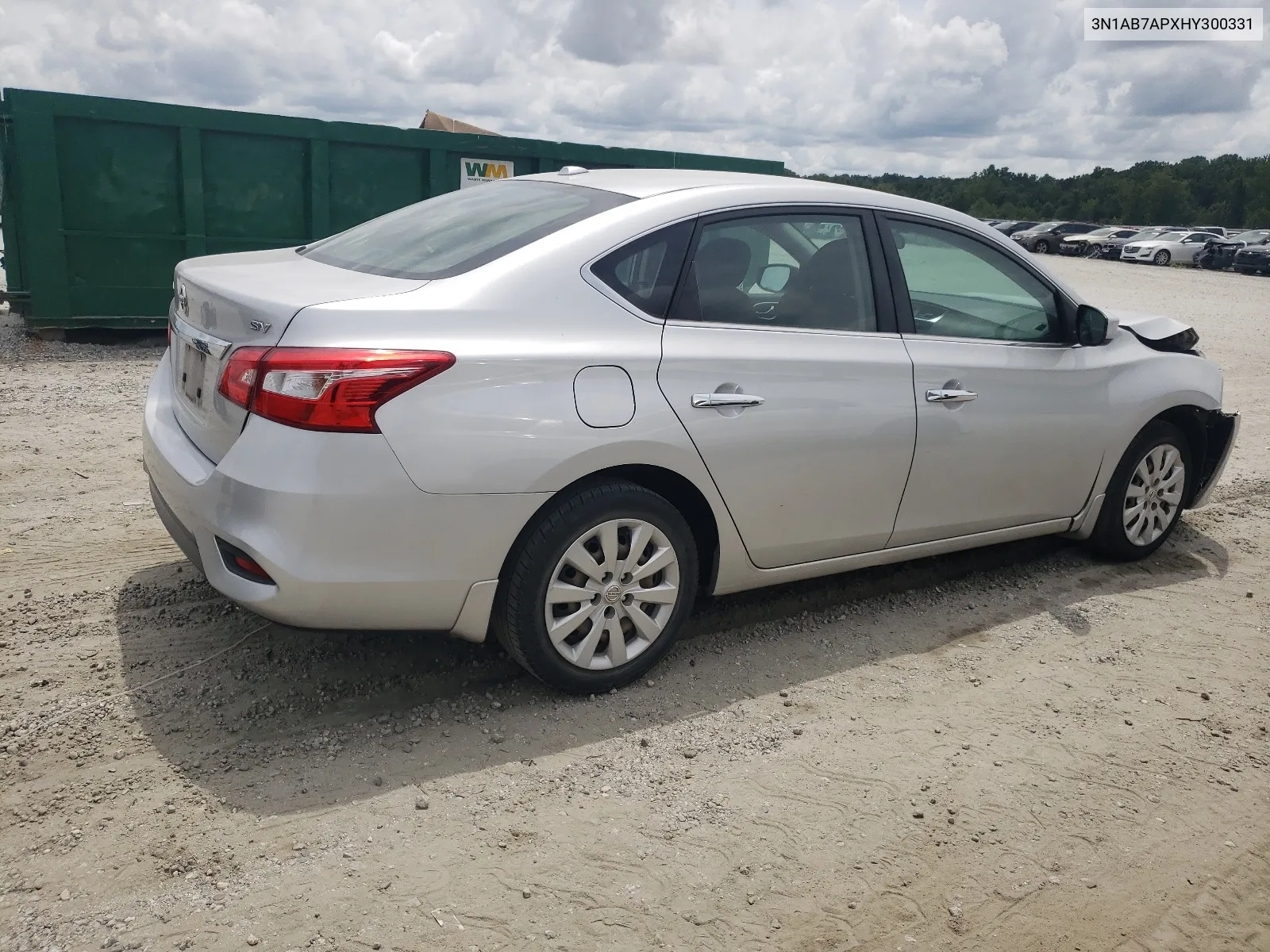 3N1AB7APXHY300331 2017 Nissan Sentra S