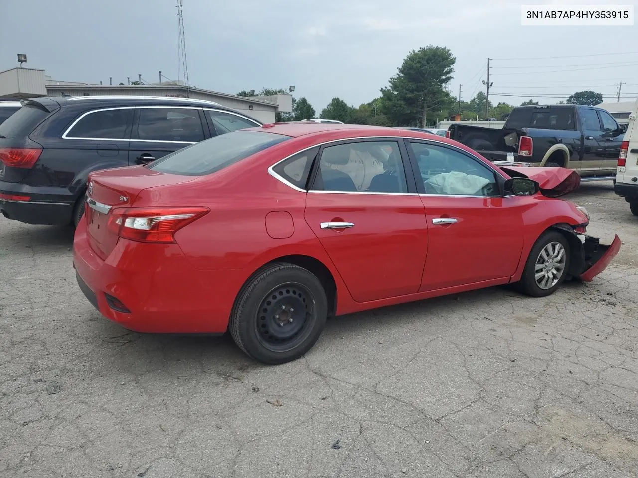 2017 Nissan Sentra S VIN: 3N1AB7AP4HY353915 Lot: 66191364