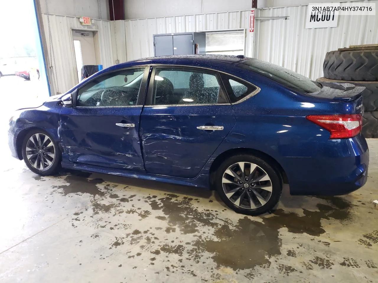 2017 Nissan Sentra S VIN: 3N1AB7AP4HY374716 Lot: 66284414