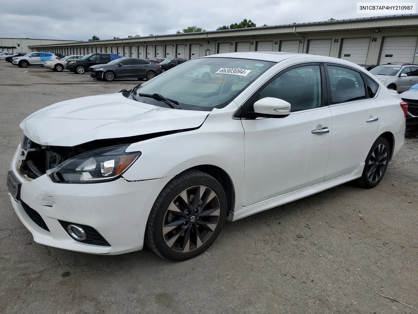 3N1CB7AP4HY210987 2017 Nissan Sentra Sr Turbo