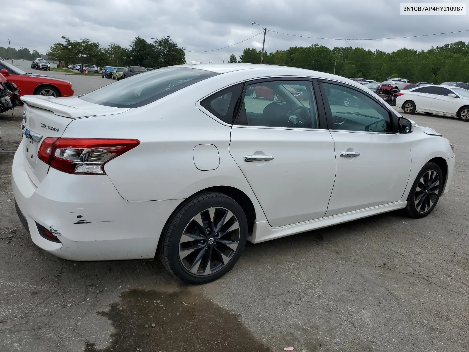 3N1CB7AP4HY210987 2017 Nissan Sentra Sr Turbo