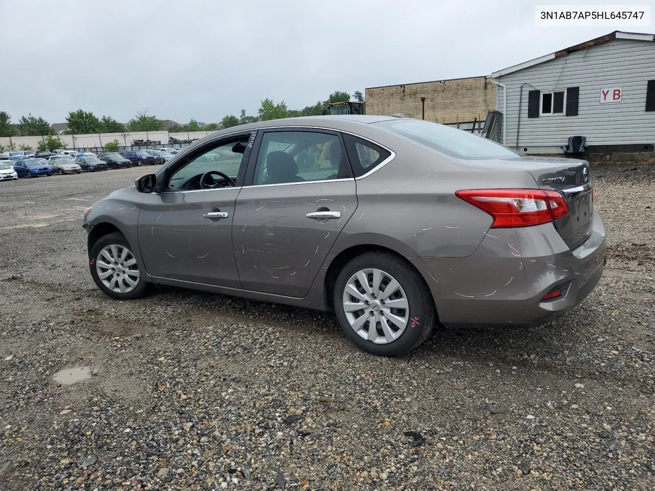 2017 Nissan Sentra S VIN: 3N1AB7AP5HL645747 Lot: 66308874