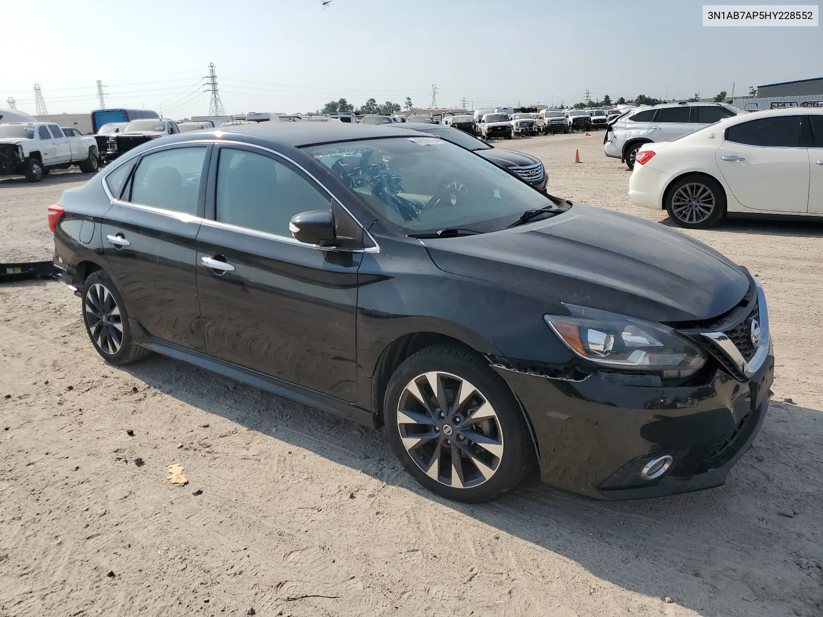 2017 Nissan Sentra S VIN: 3N1AB7AP5HY228552 Lot: 66599174