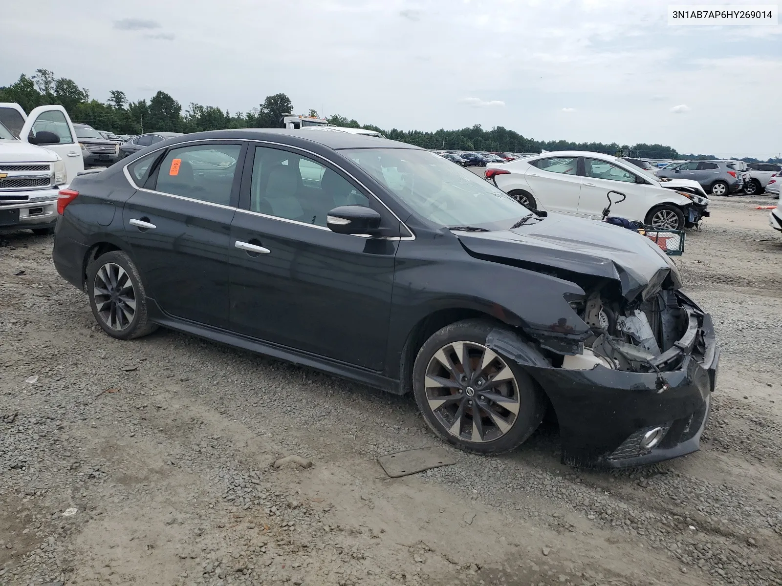 2017 Nissan Sentra S VIN: 3N1AB7AP6HY269014 Lot: 66608264