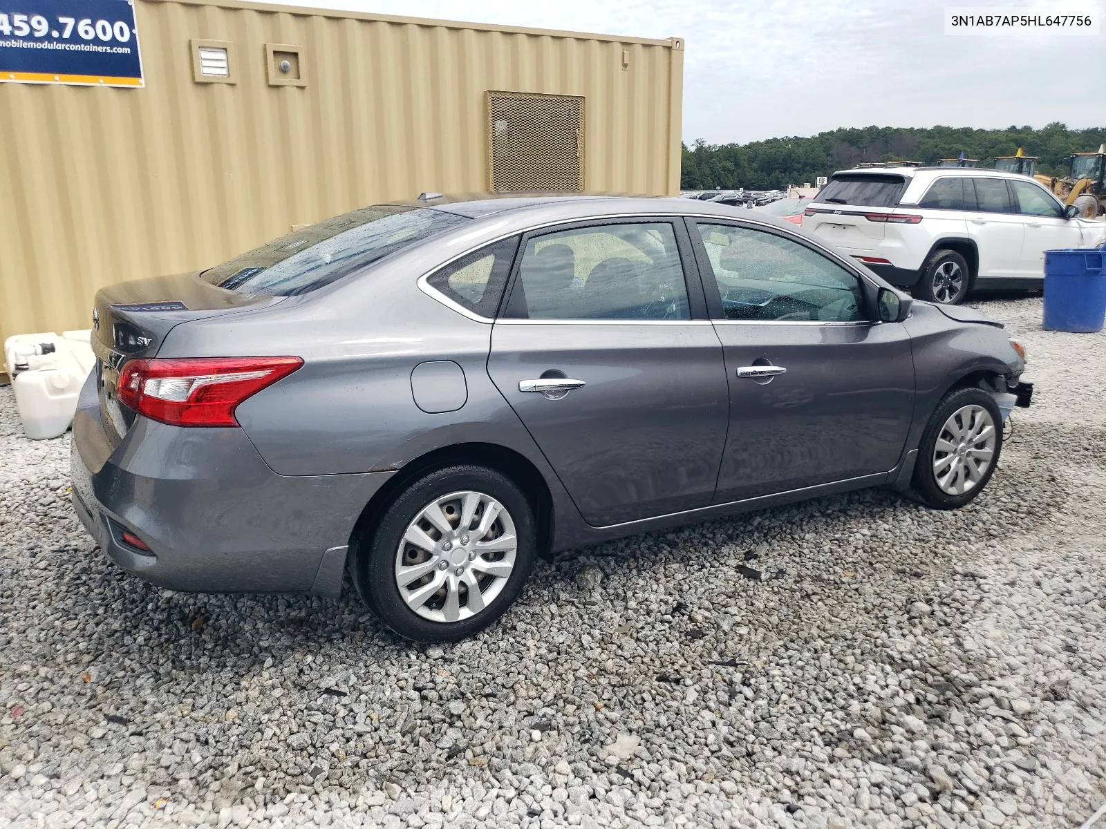 2017 Nissan Sentra S VIN: 3N1AB7AP5HL647756 Lot: 66823854