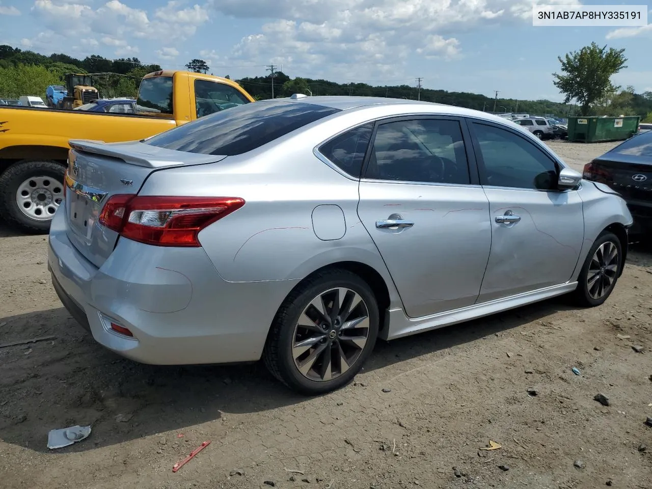 2017 Nissan Sentra S VIN: 3N1AB7AP8HY335191 Lot: 66890174