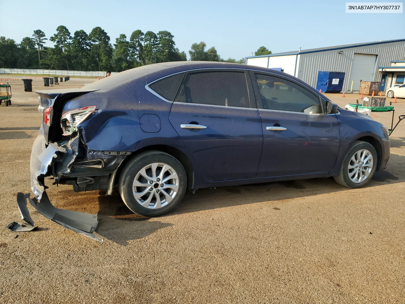 2017 Nissan Sentra S VIN: 3N1AB7AP7HY307737 Lot: 66897074