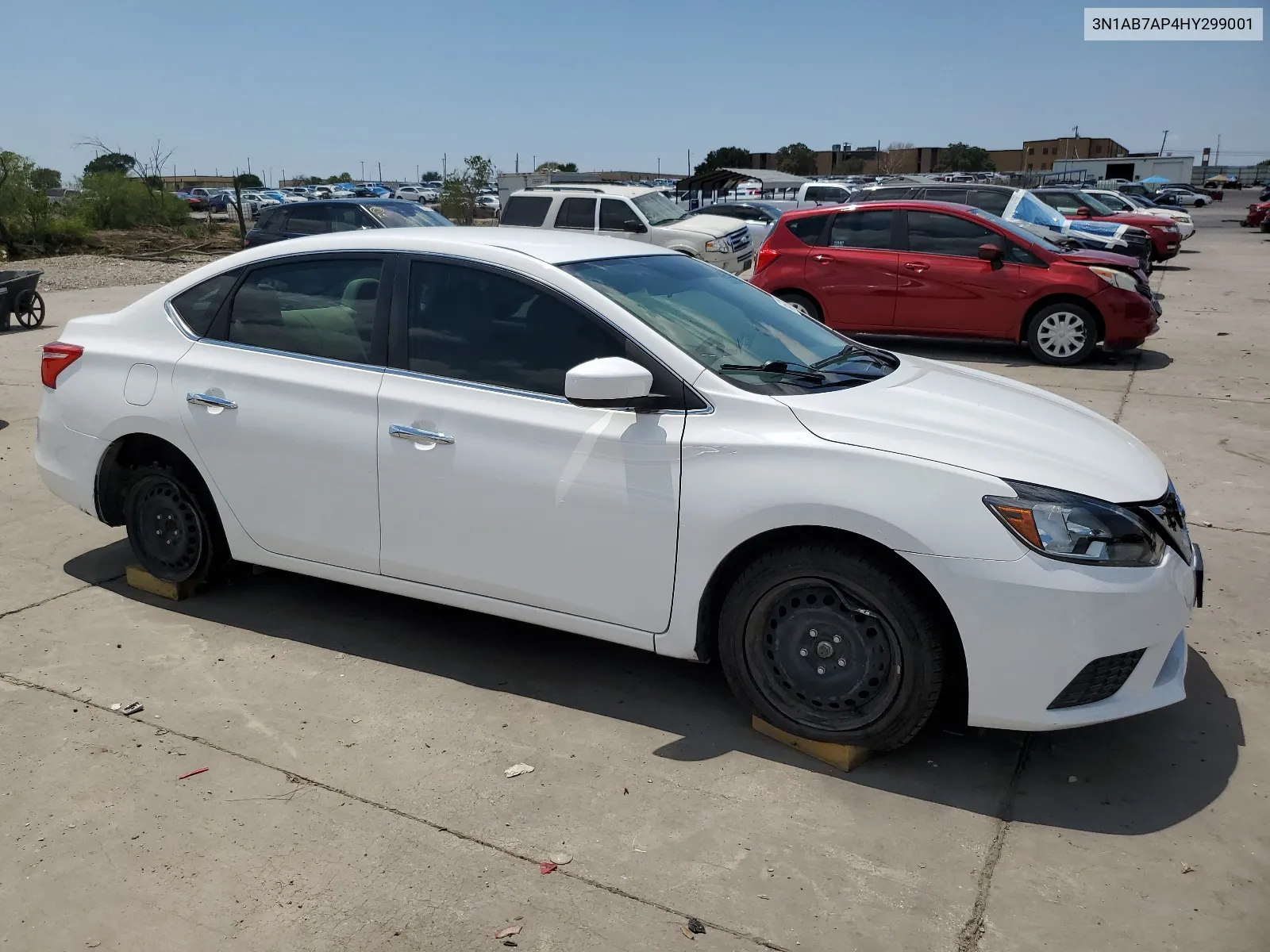 3N1AB7AP4HY299001 2017 Nissan Sentra S