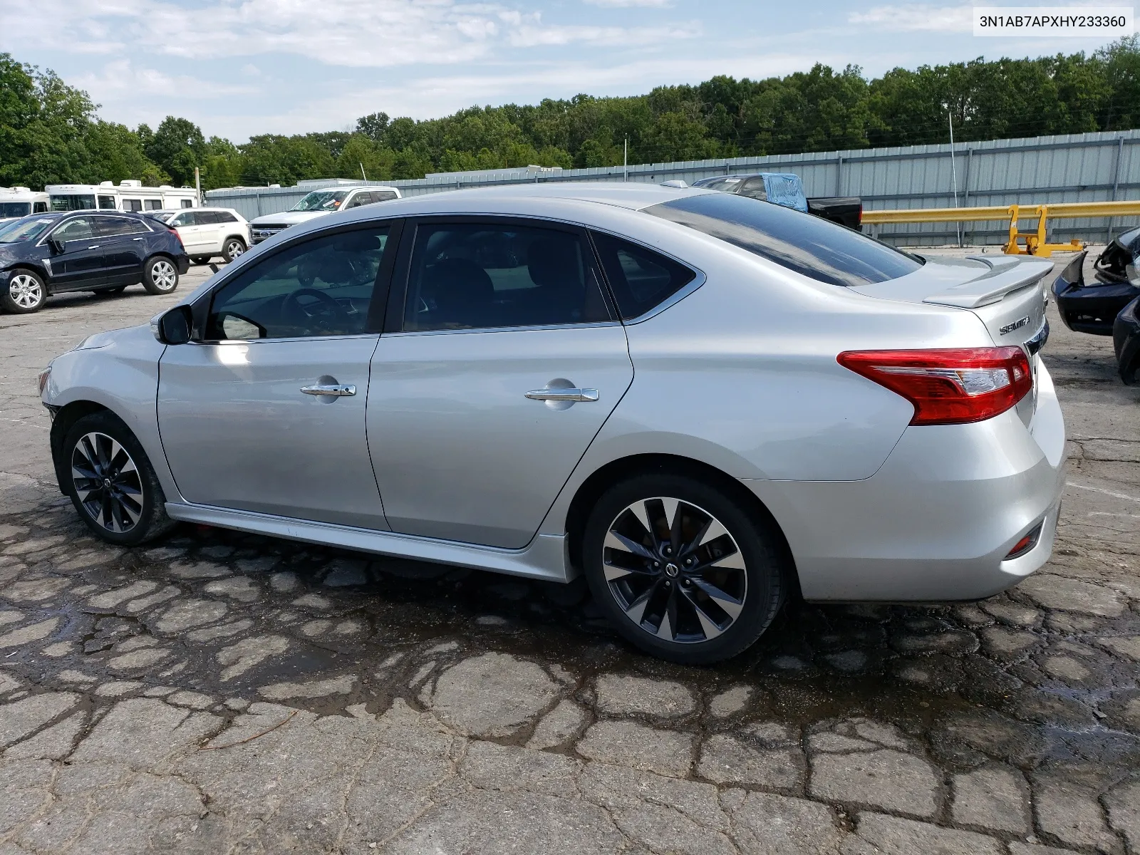 2017 Nissan Sentra S VIN: 3N1AB7APXHY233360 Lot: 67092564