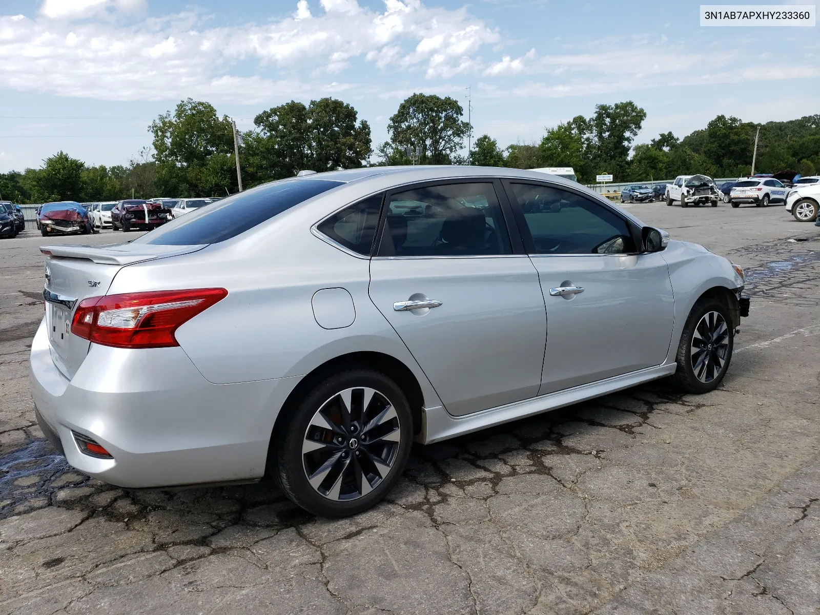 2017 Nissan Sentra S VIN: 3N1AB7APXHY233360 Lot: 67092564