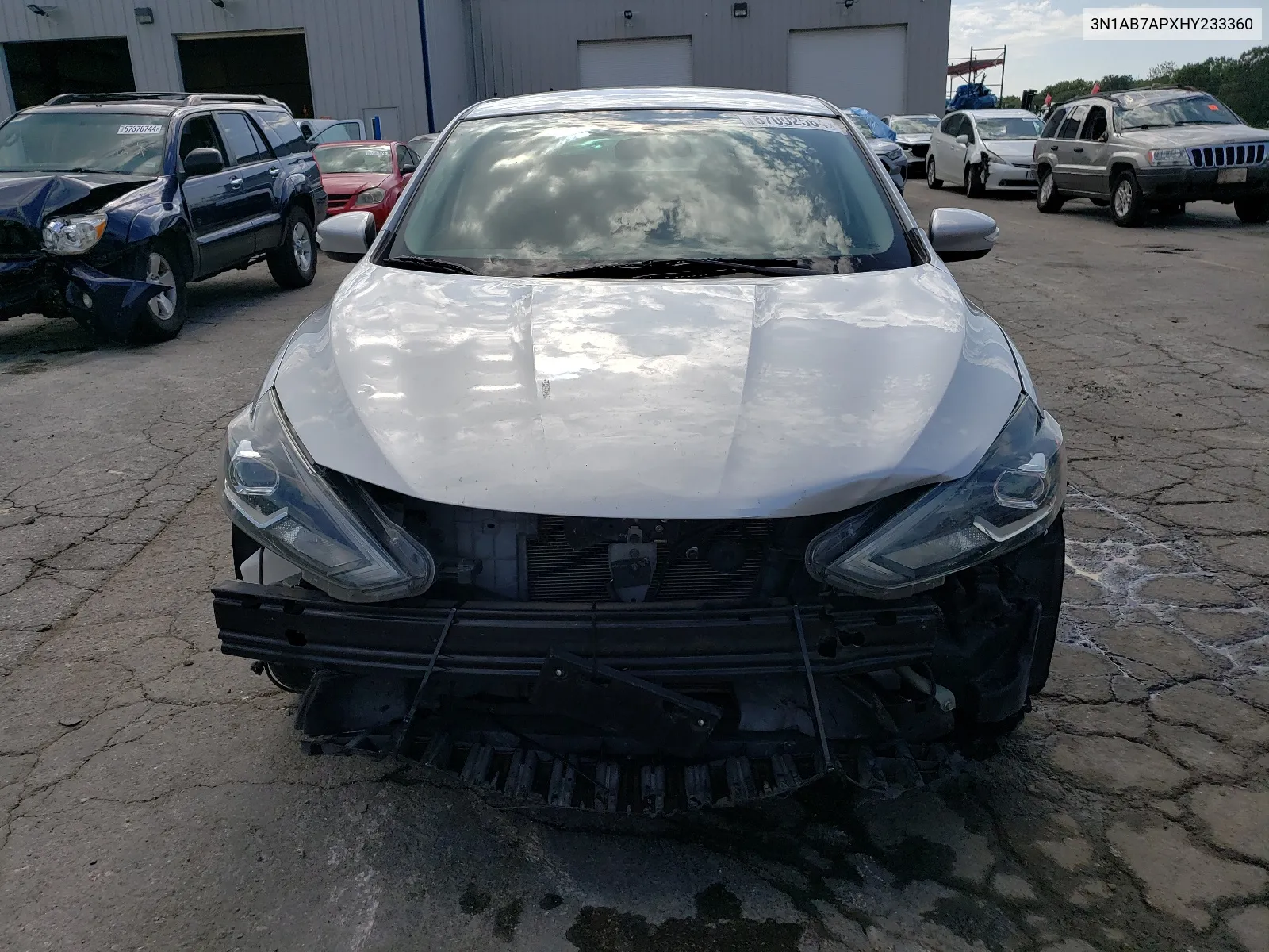 3N1AB7APXHY233360 2017 Nissan Sentra S