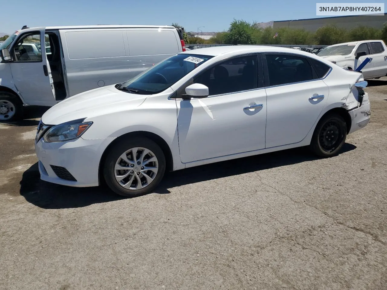 2017 Nissan Sentra S VIN: 3N1AB7AP8HY407264 Lot: 67168184