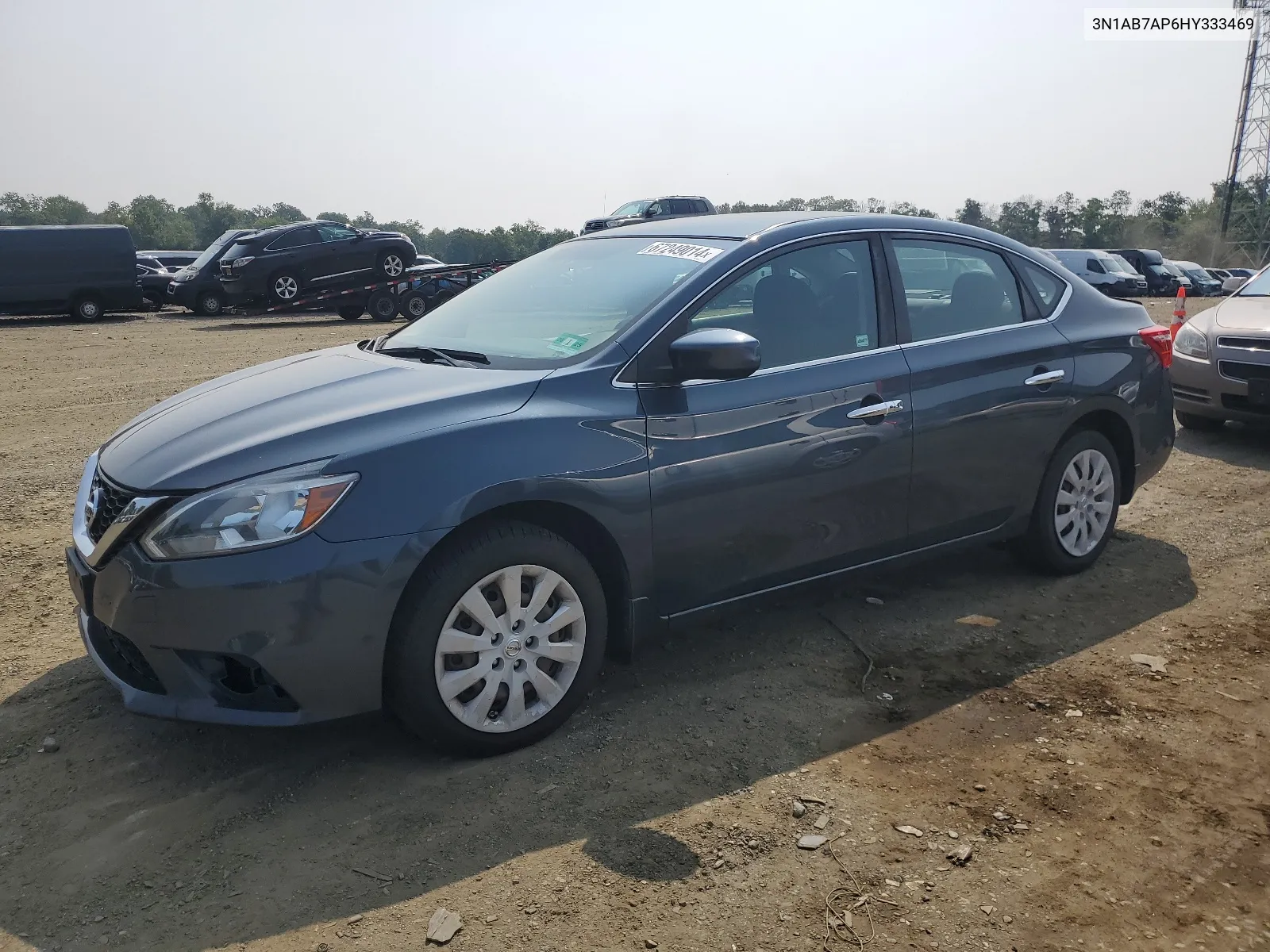 2017 Nissan Sentra S VIN: 3N1AB7AP6HY333469 Lot: 67249014