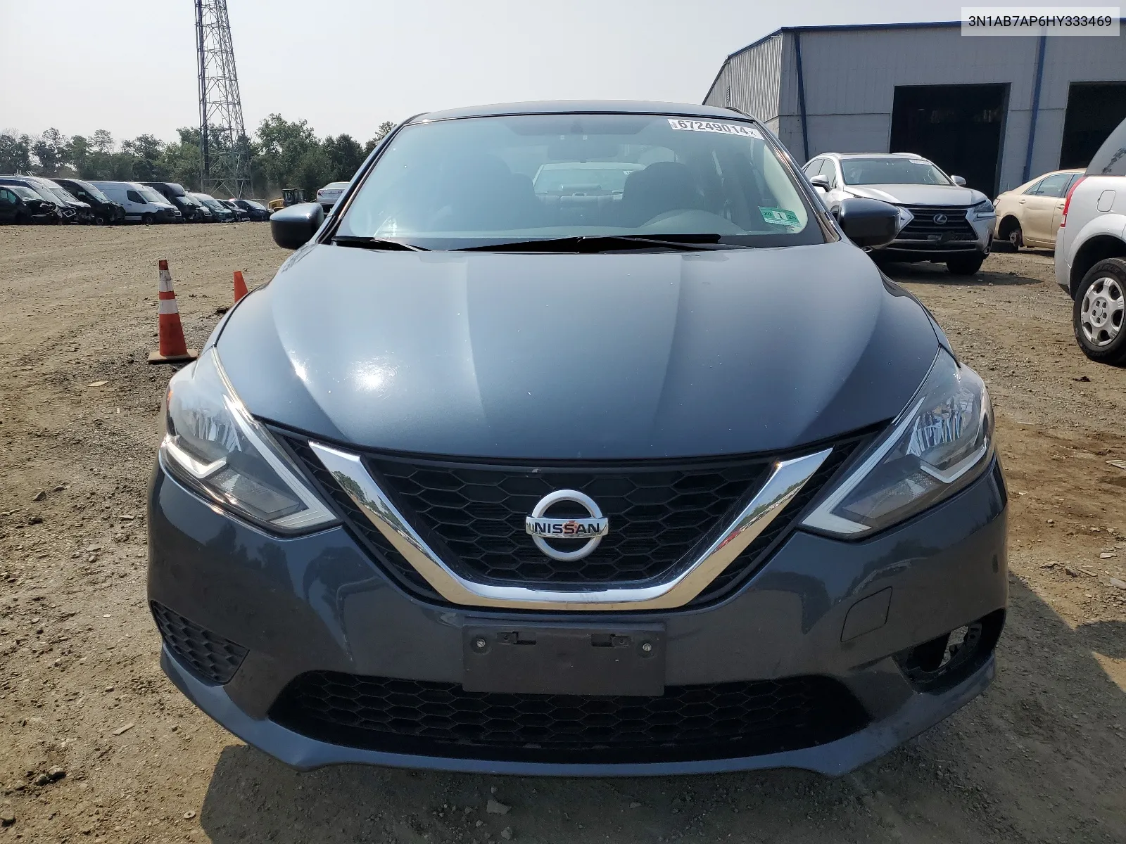 2017 Nissan Sentra S VIN: 3N1AB7AP6HY333469 Lot: 67249014