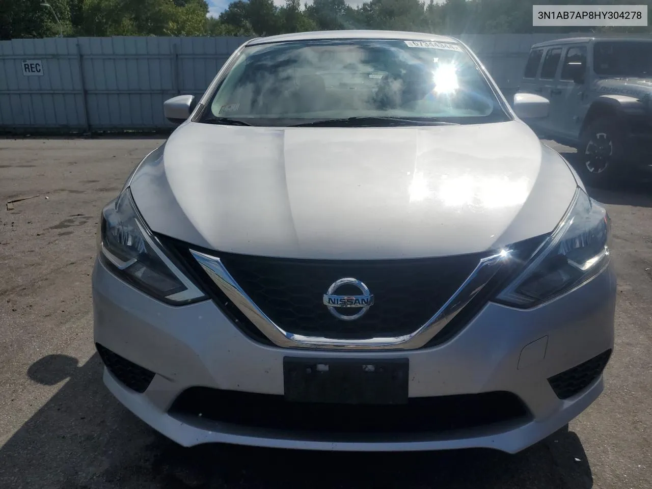 2017 Nissan Sentra S VIN: 3N1AB7AP8HY304278 Lot: 67344344