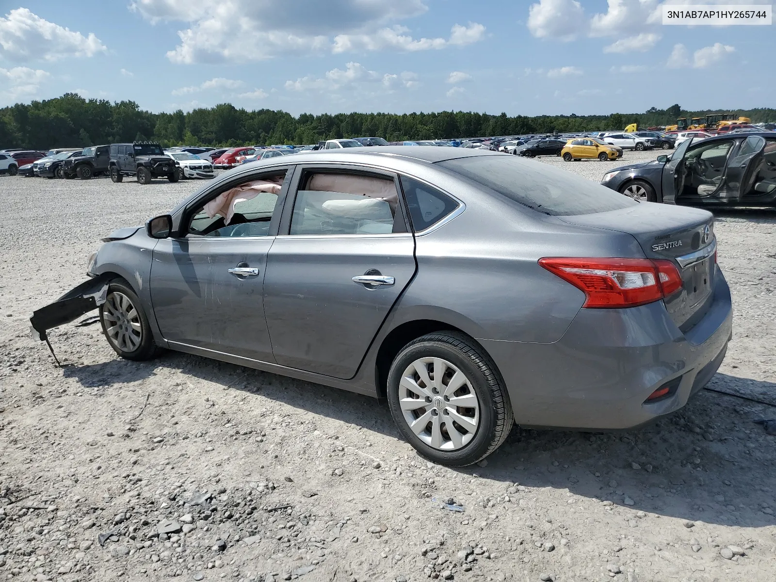 2017 Nissan Sentra S VIN: 3N1AB7AP1HY265744 Lot: 67612524