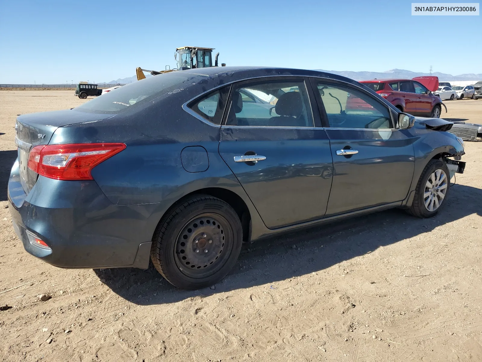 2017 Nissan Sentra S VIN: 3N1AB7AP1HY230086 Lot: 67639464