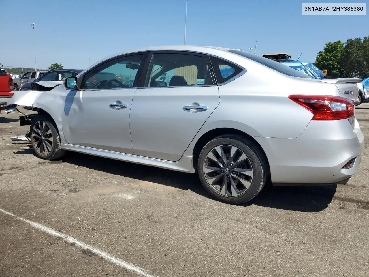 2017 Nissan Sentra S VIN: 3N1AB7AP2HY386380 Lot: 67739564