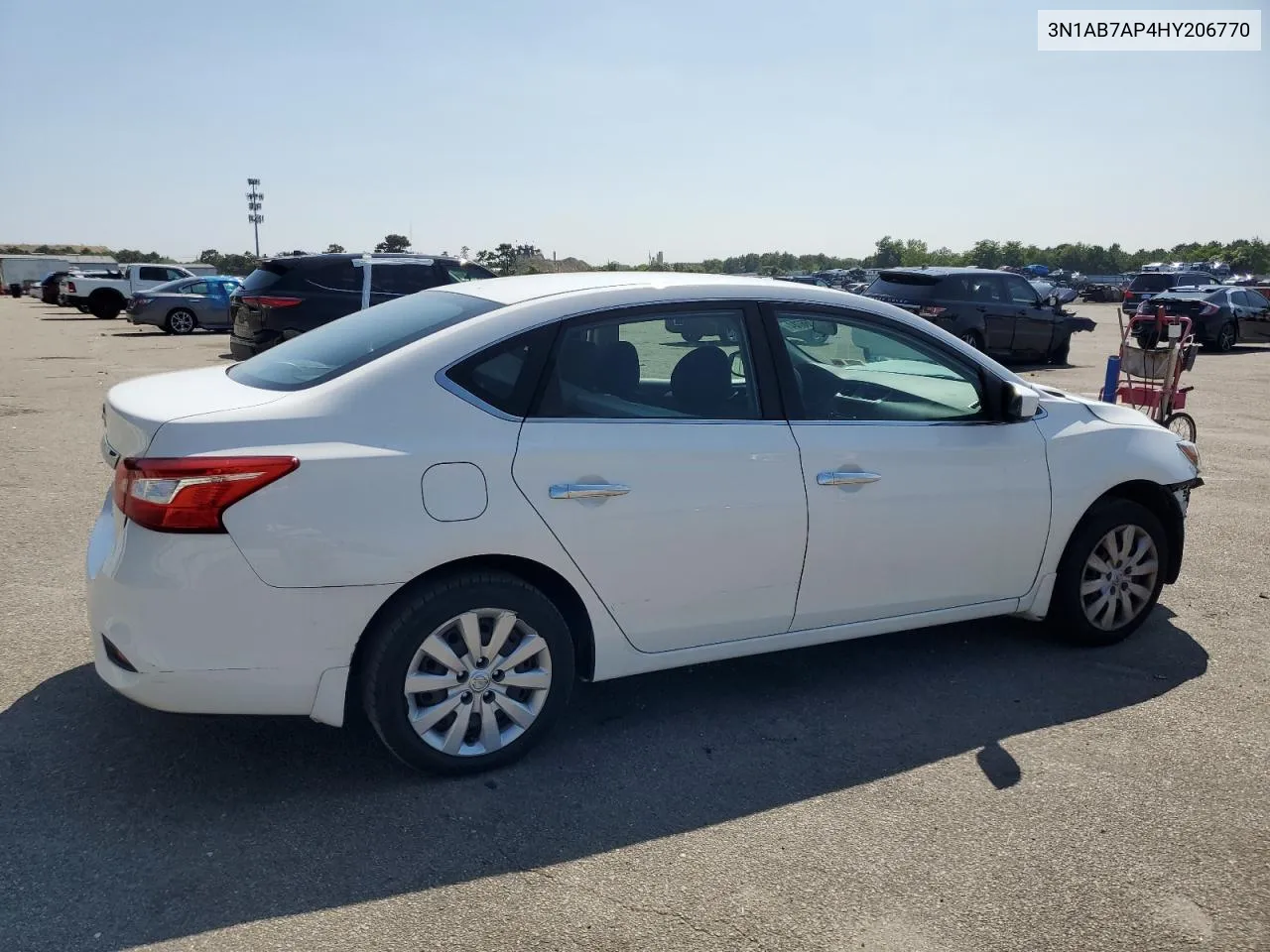 2017 Nissan Sentra S VIN: 3N1AB7AP4HY206770 Lot: 67766784