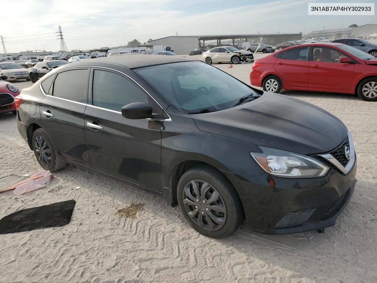 3N1AB7AP4HY302933 2017 Nissan Sentra S