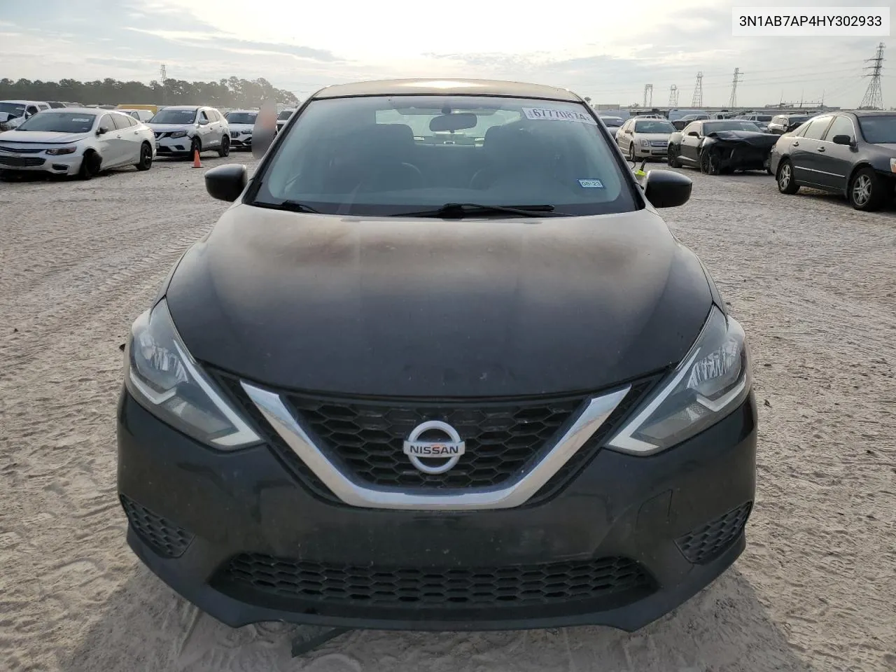 2017 Nissan Sentra S VIN: 3N1AB7AP4HY302933 Lot: 67770874