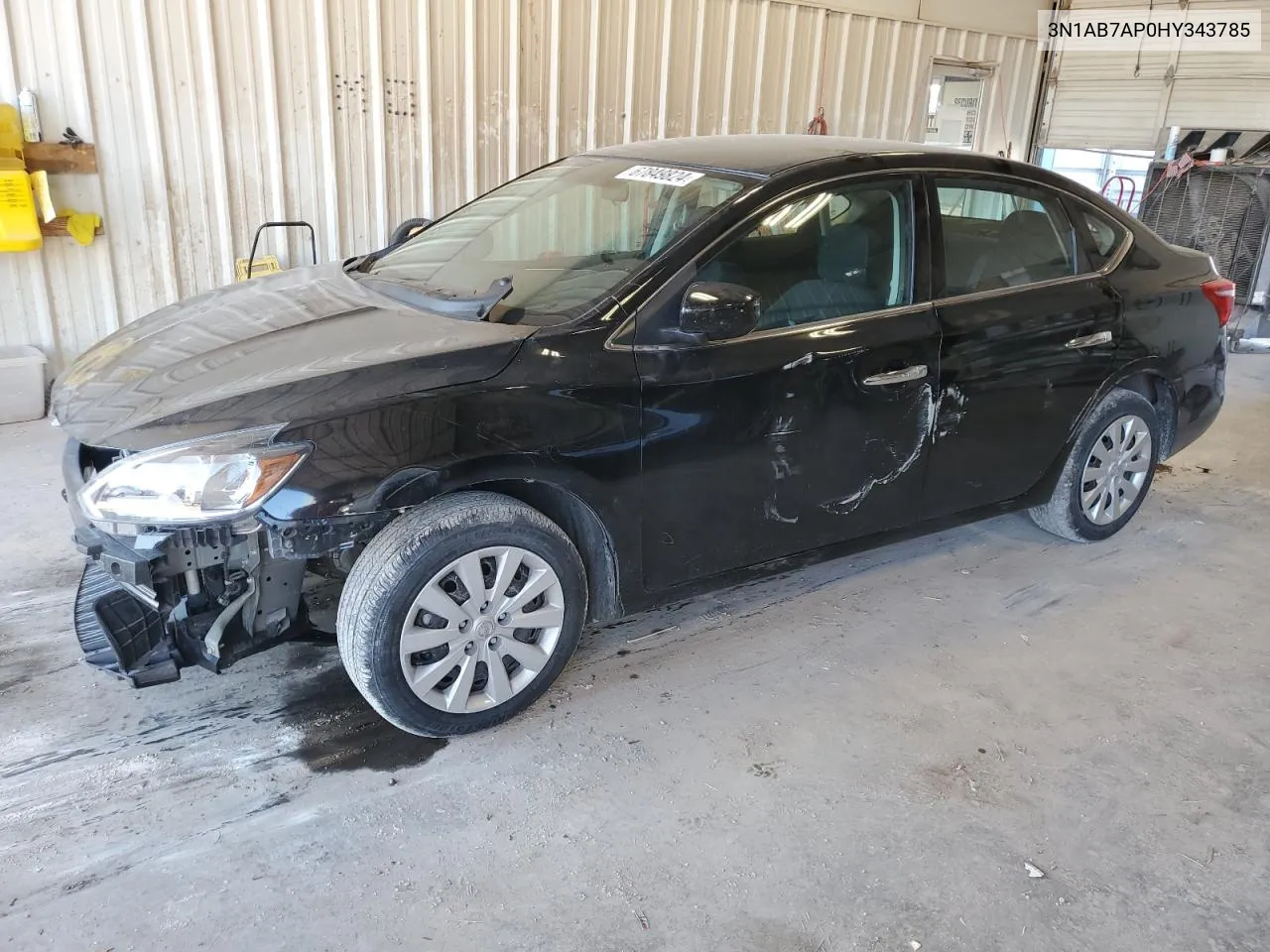 2017 Nissan Sentra S VIN: 3N1AB7AP0HY343785 Lot: 67849824