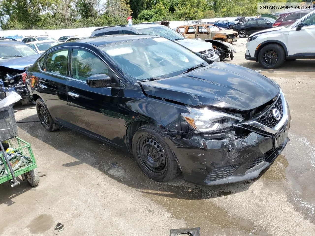 2017 Nissan Sentra S VIN: 3N1AB7AP9HY395139 Lot: 67850794