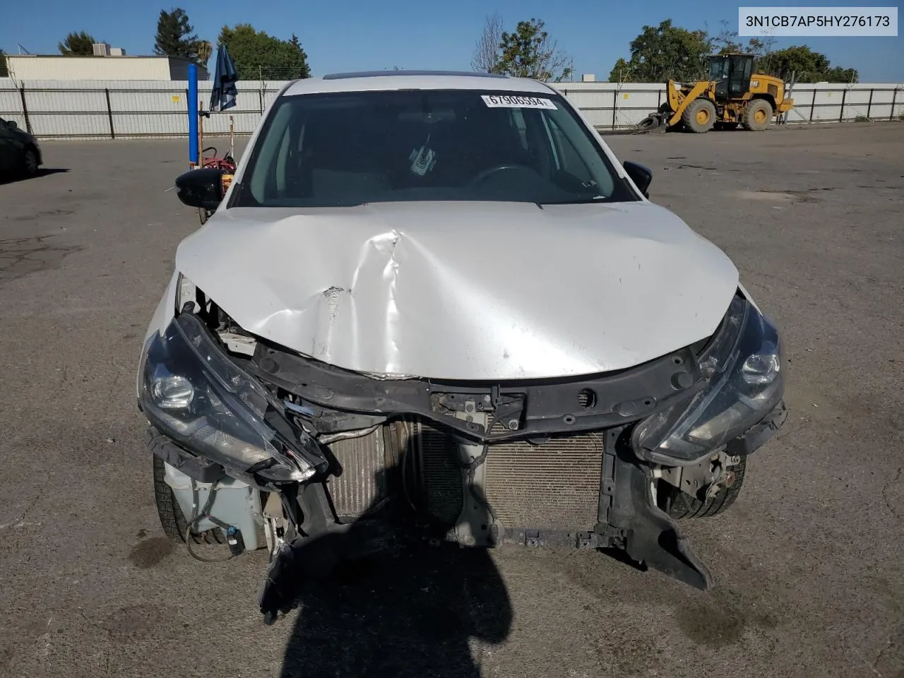 3N1CB7AP5HY276173 2017 Nissan Sentra Sr Turbo