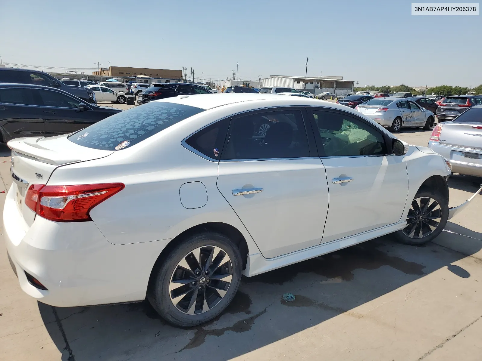 3N1AB7AP4HY206378 2017 Nissan Sentra S