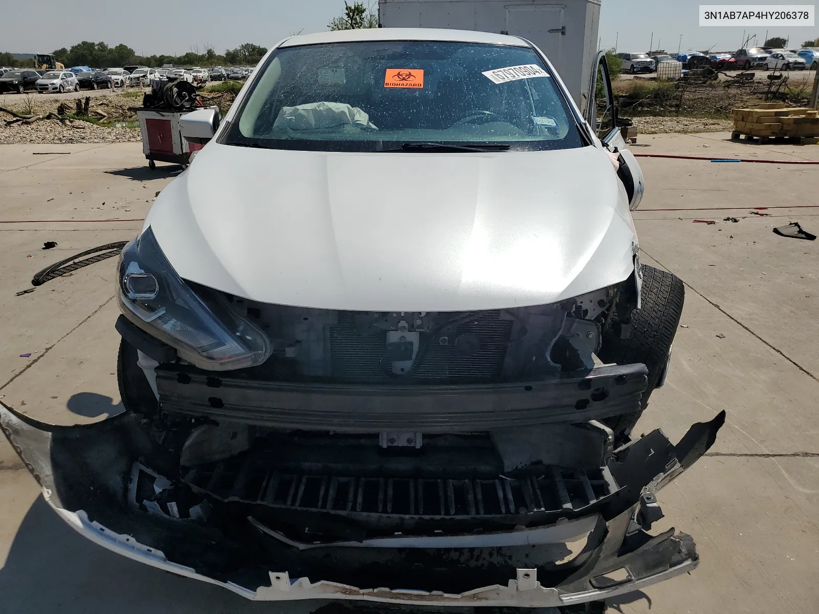 3N1AB7AP4HY206378 2017 Nissan Sentra S